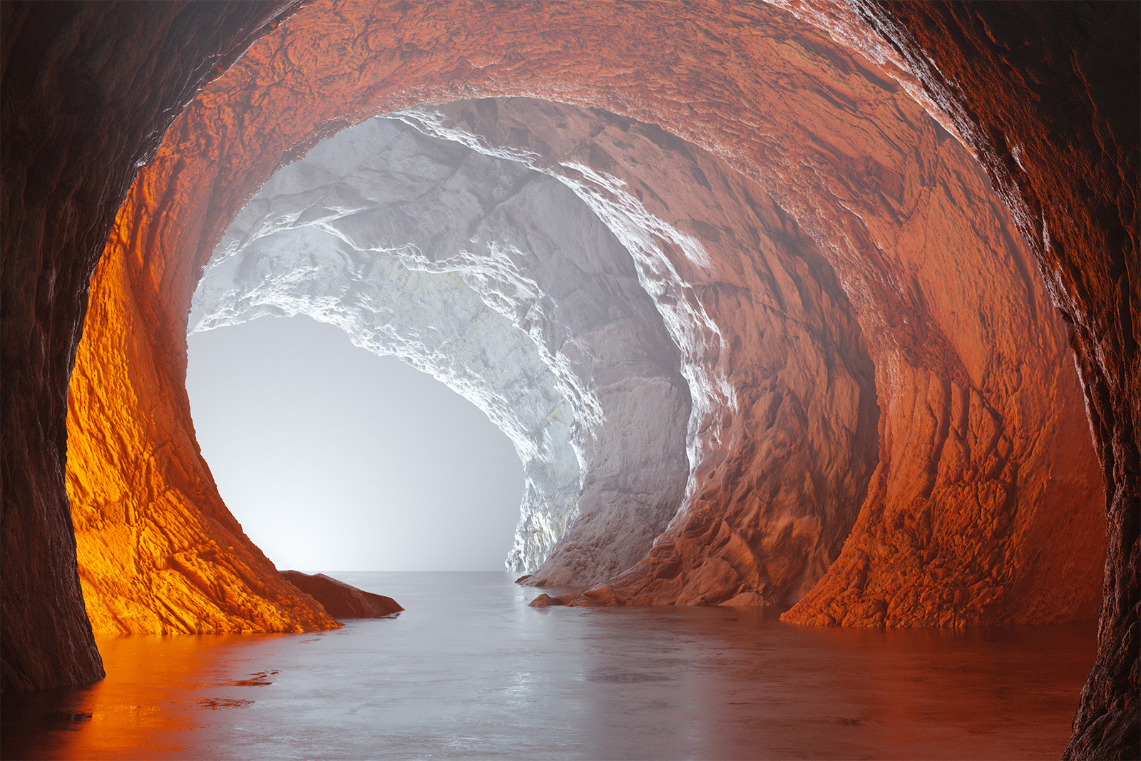 Ein Weg führt durch einen Tunnel, der Vordergrund liegt im Dunkeln, am Ende des Tunnels scheint eine starke Lichtquelle zu sein. Foto: Fabian, stock.adobe.com